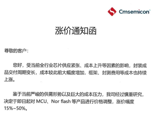 半导体“通胀”传导！两大核心原因曝光(附表格)