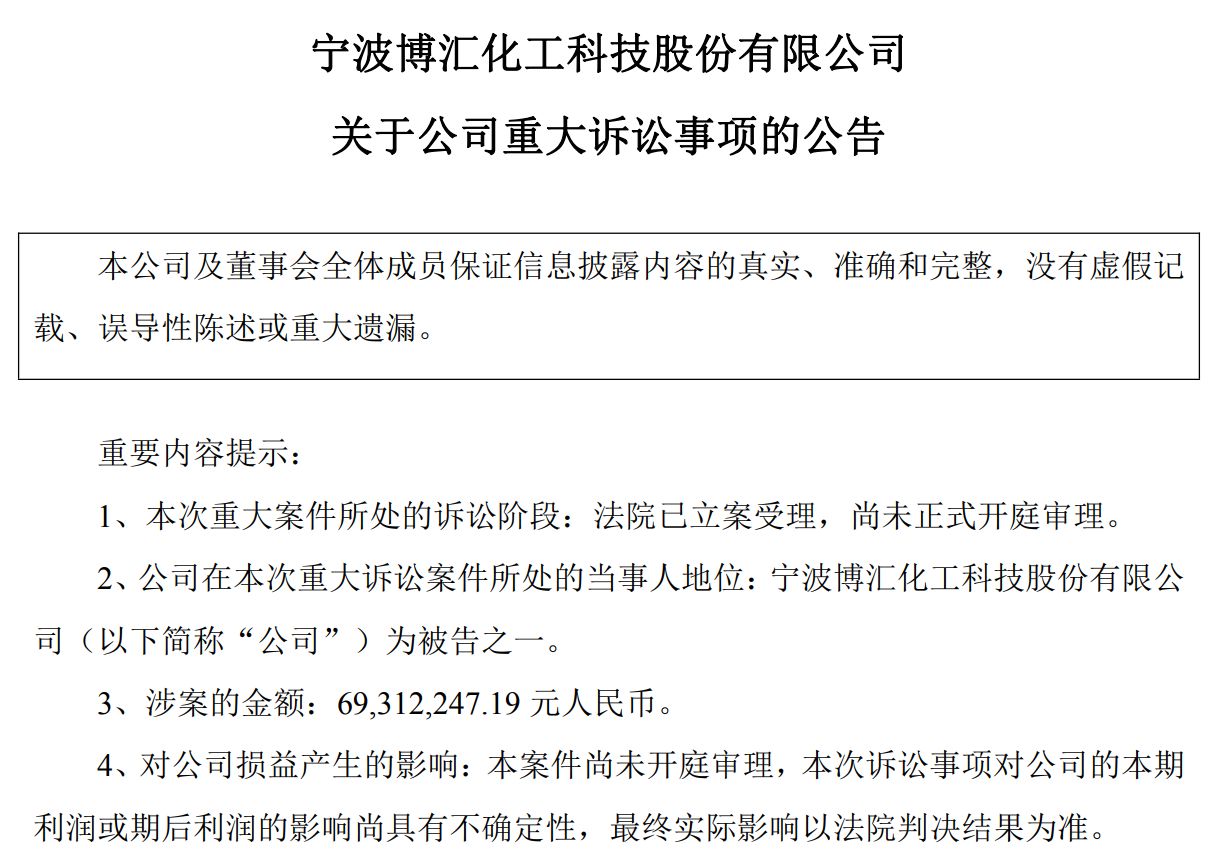 三年合同纠纷再升级 博汇股份仲裁胜诉后遭反向索赔近7000万元(2) 三年合同纠纷再升级 博汇股份仲裁胜诉后遭反向索赔近7000万元(2)