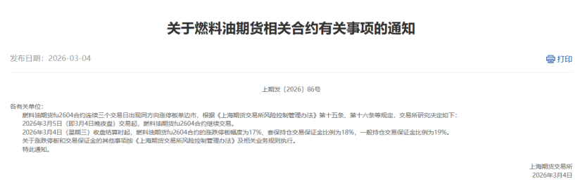 原油、燃料油、集运欧线连续三天涨停！交易所公布新措施！(6)