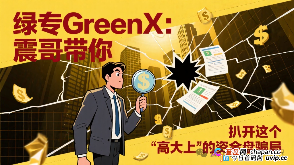 绿专GreenX：震哥带你扒开这个“高大上”的资金盘骗局