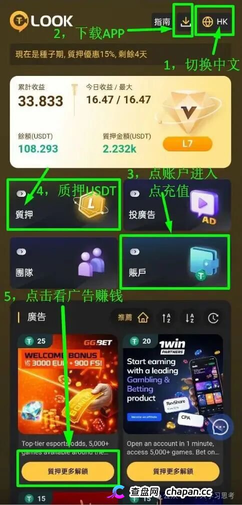 89天收益60%、年化超240%！LOOK高息锁仓背后的崩盘算术