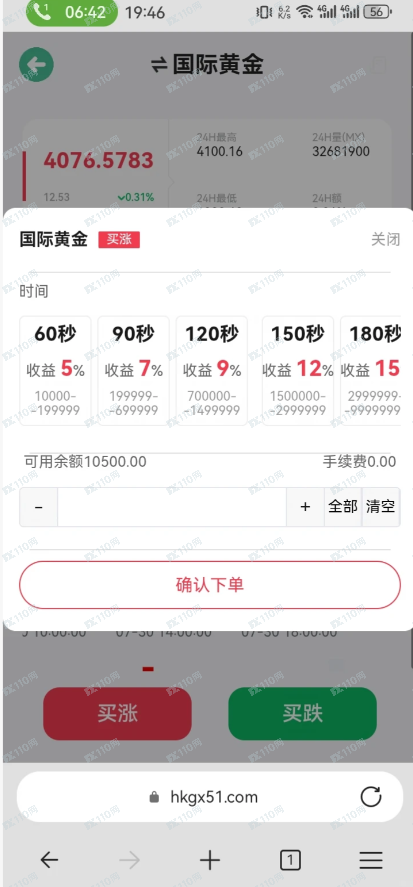 假冒HKGX香港黄金交易所，微交易杀猪盘！(1)